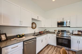 Premium hardwood cabinetry